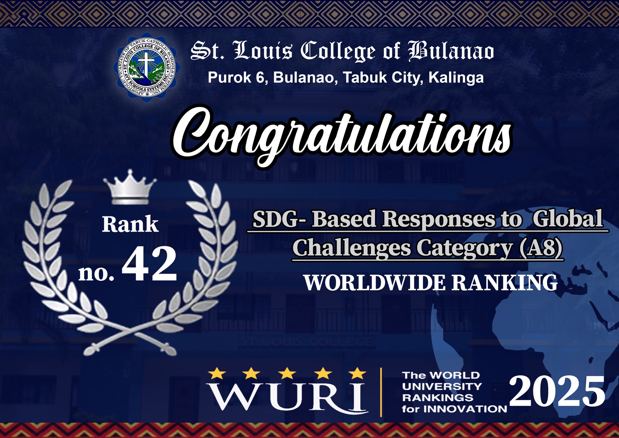 Global Ranking Milestone