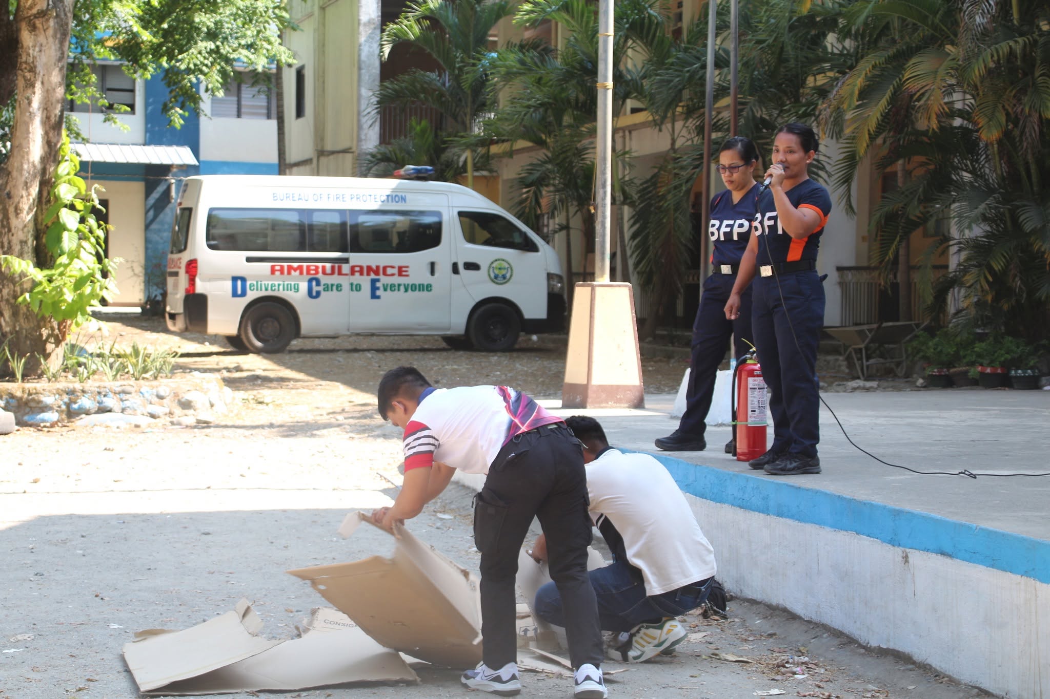 Fire and Earthquake Drill